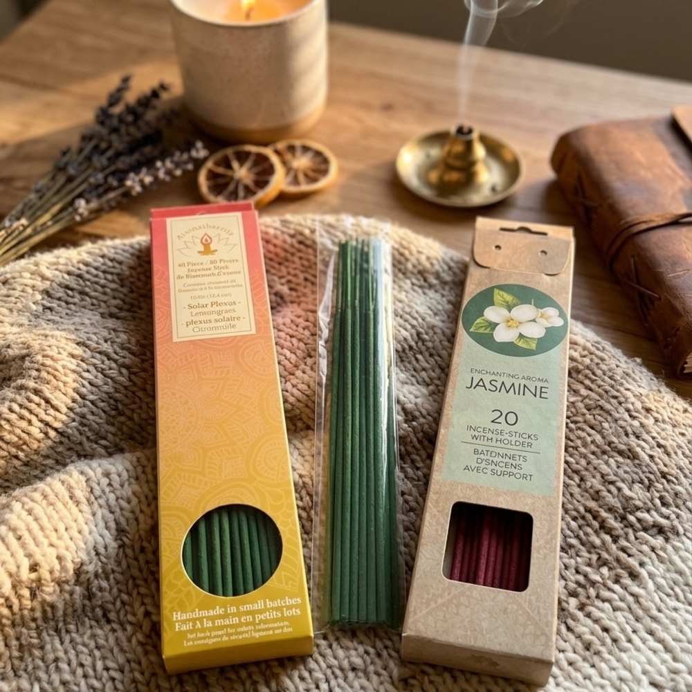 Incense Stick Set Aromatherapy Meditation Self Care Wellness Home Fragrance Copy